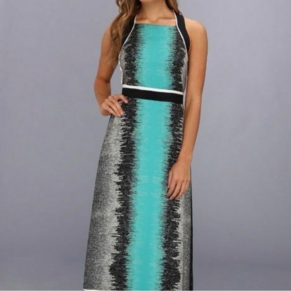 Ivy + Blu Maggy Boutique Sleeveless Tribal
Black Print Maxi Dress Sz 6